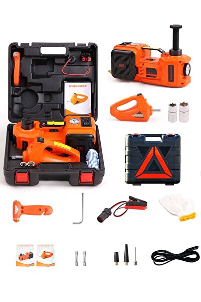 ULHYC 4 in 1 Car Electric Hydraulic Jack Set with Air Pump Multi-function 12V...