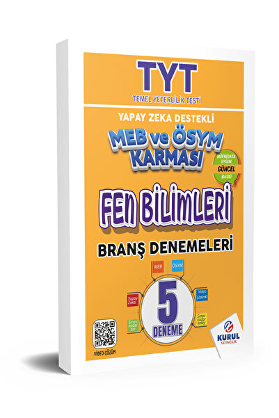 Kurul Yayıncılık 2027 TYT Fen Bilimleri 5 x 20 Branş Denemeleri MEB ve ÖSYM K...