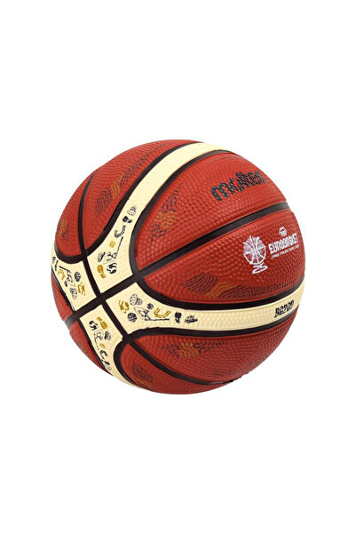 MOLTEN B1G200‑E5Z EuroBasket 2025 Mini-minge de baschet – Mărimea 1