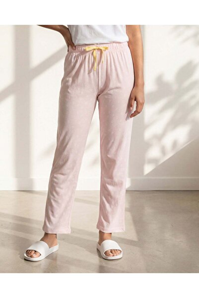 REDTAG Women Pink Allover Print Cotton Pyjama Bottom