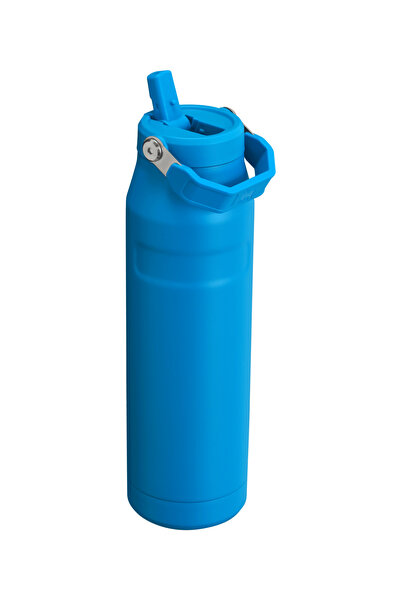 Stanley The IceFlow Flip Straw 2.0 Pipetli Termos Bardak 1,06 LT Mavi