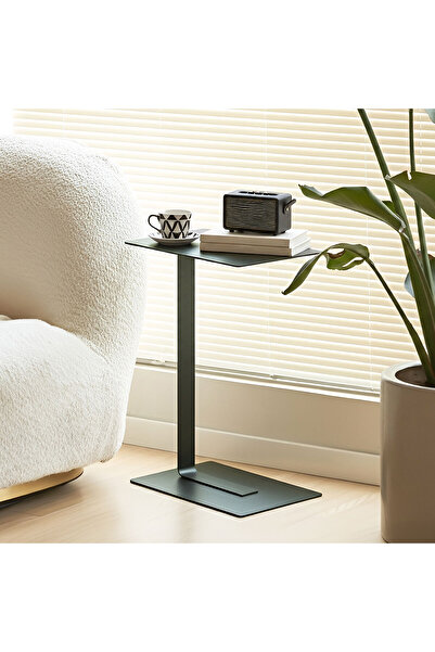 Artepera Lift Metal C Sehpa, Dekoratif Yan Sehpa, Modern Tasarım