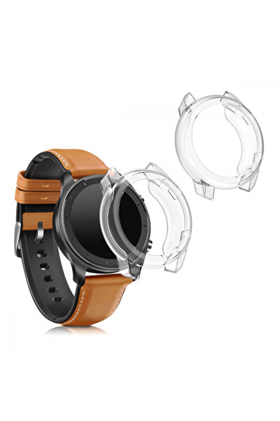 KWmobile Set de 2 huse pentru Xiaomi Amazfit GTR (47mm), silicon, transparent...