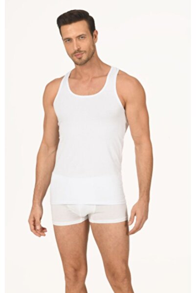 NBB Men's 100% Cotton U-Neck Sportsman 3-Piece Undershirt