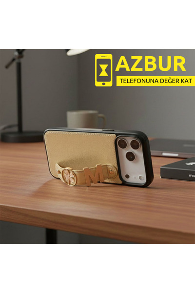 Deri Kişisilleştirilebilir Kılıf iPhone 17 Pro