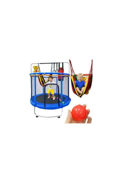 Glow Goods Τραμπολίνο κήπου για παιδιά με μπασκέτα