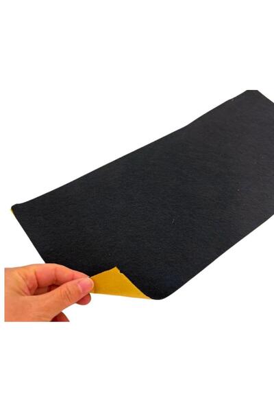 angel çanta aksesuar 2 mm Adhesive Felt 20X45 cm Black