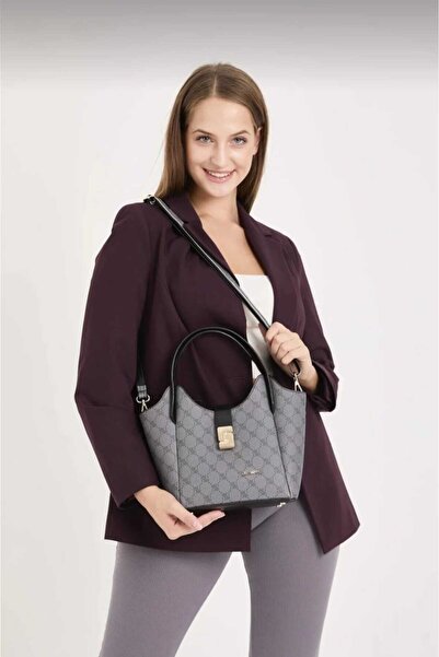 CRESSBERRY Women's Daily Use Zippered Classic Tote Adjustable Crisscross Stra...