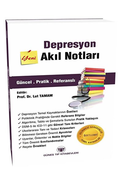 Güneş Tıp Kitabevleri Depresyon Akıl Notları