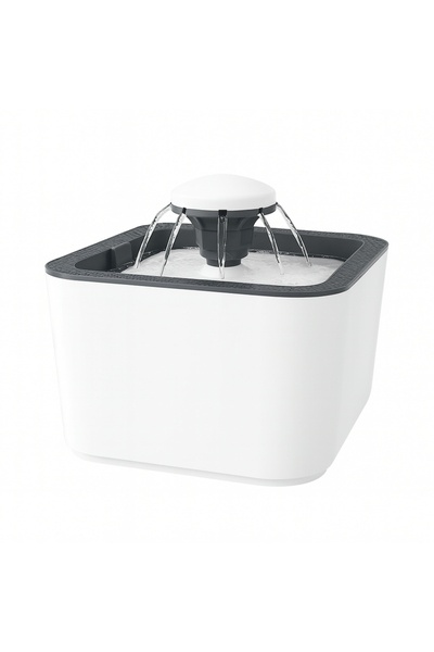 Aptel Ποτίστρα ζώων, 3 λειτουργίες, με τροφοδοσία USB, 2,5 λίτρα, πλαστικό, λ...