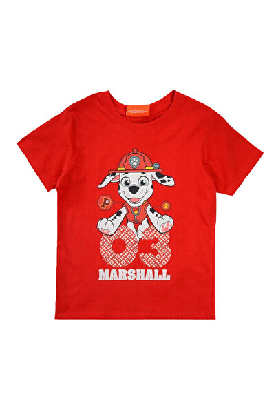 Marshall Tricou cu mânecă scurtă, bumbac, Marshall03, roșu