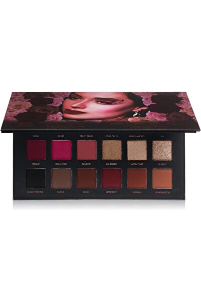 Makeover22 مجموعة ظلال العيون ميك أوفر 22 روز جولد، 18 لونًا، متعددة