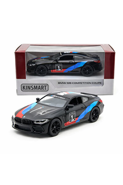 Kinsmart BMW M8 Competition Coupe 1:38 Die-Cast Metal Model Araba-Siyah (Kutu...