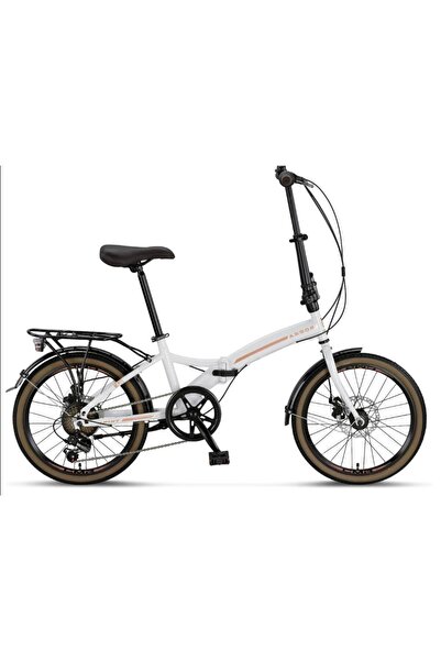 Ümit Assos 20 Jant M.Disk 6 Vites Katlanır Bisiklet Krem Karamel