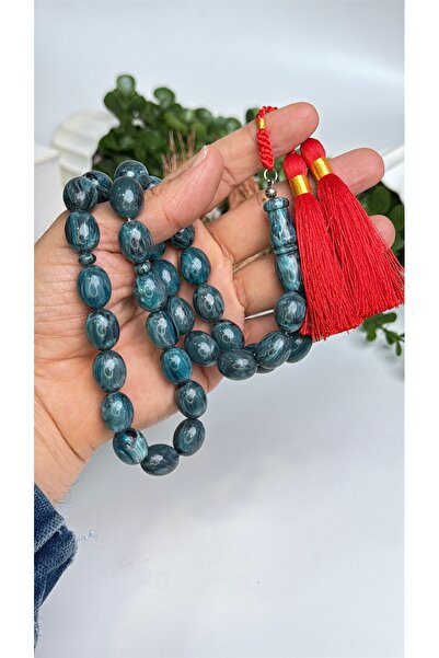 vevasilver Damar Geçişli Sıkma Kehirmen Prayer Beads, Cotton Tassels, Master ...