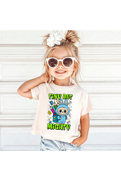 Kartier Tricou Copil Alb Tiny but mighty