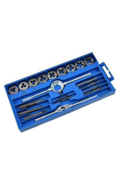 GEKO SET TAROZI SI FILIERE KELTIN 20 PIESE, FILET METRICE M3-M12
