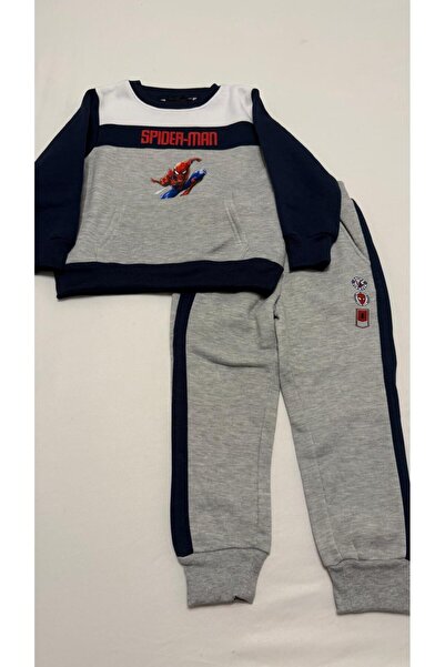 SPIDERMAN Φόρμα Spiderman για αγόρια, γκρι, 3 ετών