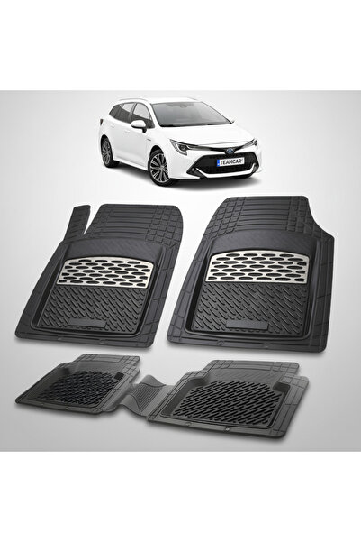 TEAMCAR Συμβατά πατάκια Toyota Corolla E210 TouringSports 2018-2022 | Ασημί