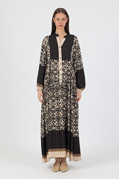 ABOUT US Rochie cu croială lejeră și model autentic # 25090