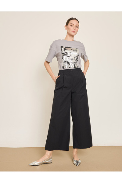 BGN workshop Cotton Karisim Wide Pants with Elastic Waist