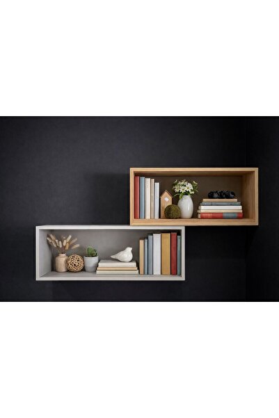 Prusa DUVAR KİTAPLIK RAF