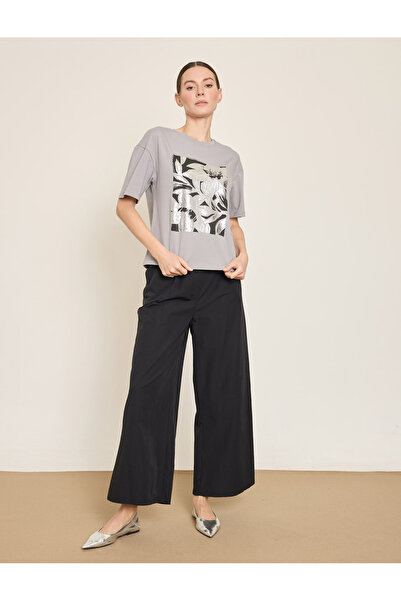 BGN workshop Imprimeu floral metalic, pachet de bumbac tricou