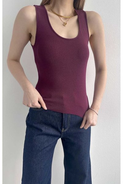 yeditepe fashion Oval Collar Elite Lubin Knitwear Athlete