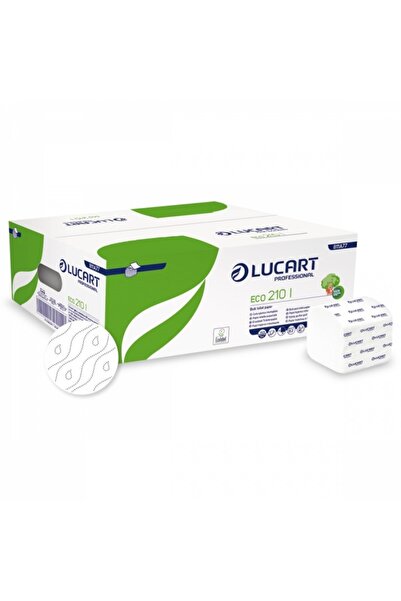 Lucart Professional Hartie igienica bulk pach, Lucart 210I, 2 straturi, alba,...
