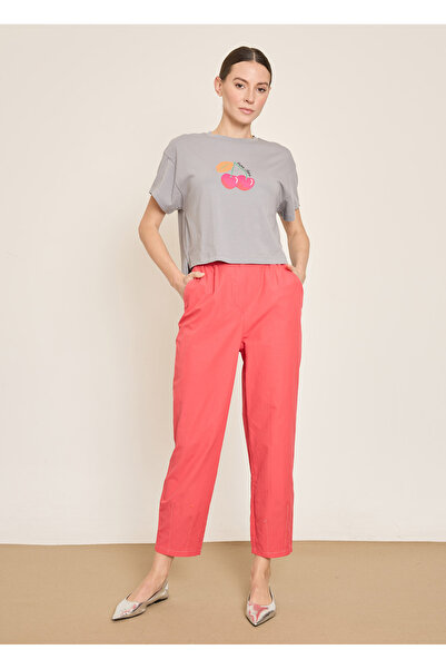 BGN workshop Contrast Stitched Cotton Mixed Pants