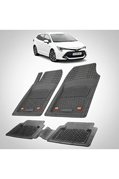 TEAMCAR Συμβατά πατάκια Toyota Corolla E210 TouringSports 2018-2022 | Μαύρο