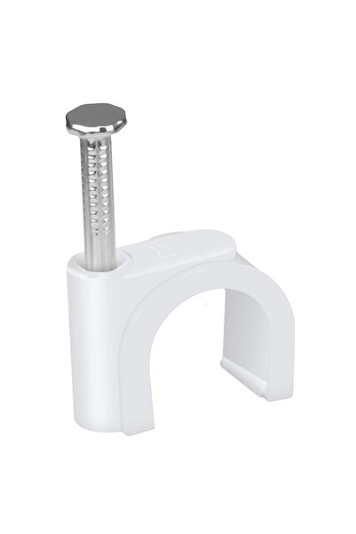 EXL مشابك كابلات ليموتك، 100 قطعة من دبابيس تثبيت الكابلات مقاس 20 مم مع مسام...