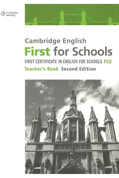 Cengage Learning Cambridge English First pentru școli. Certificare First