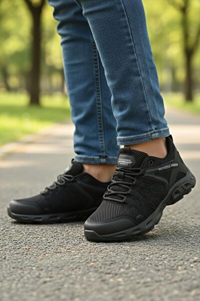 Wickers 3007 Bărbați Negru Confortabil sneakerși