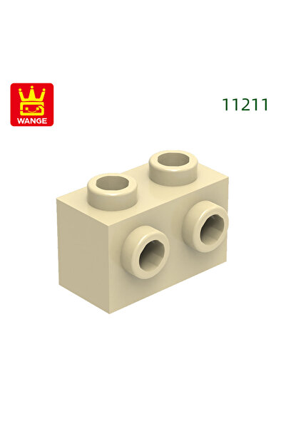 Choice25 about 122pcs 61.Tan Wange 122Pcs/lot 11211 Modified 1x2 with Studs o...