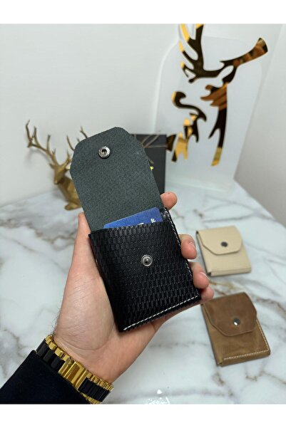 SANAT 100% Genuine Crazy Leather Handmade Minimalist Wallet - Crazy Leather S...