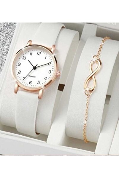 Geneva Set cadou ceas și brățară elegantă pentru femei - cutie cadou inclusă