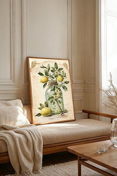 Dekorsiahome Tablou dintr-o singură bucată cu ramă din lemn TK3723