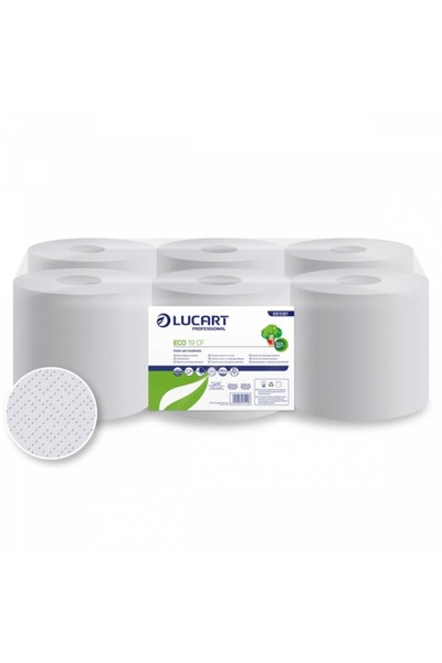 Lucart Professional Prosoape hartie derulare centrala, Lucart Eco19CF -100 m