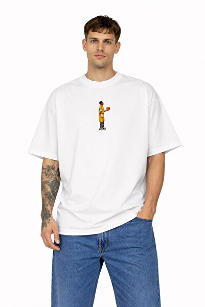 CAMBLYS تي شيرت نسائي رجالي للجنسين من كوبي براينت مطبوع من الأمام، قماش سميك...