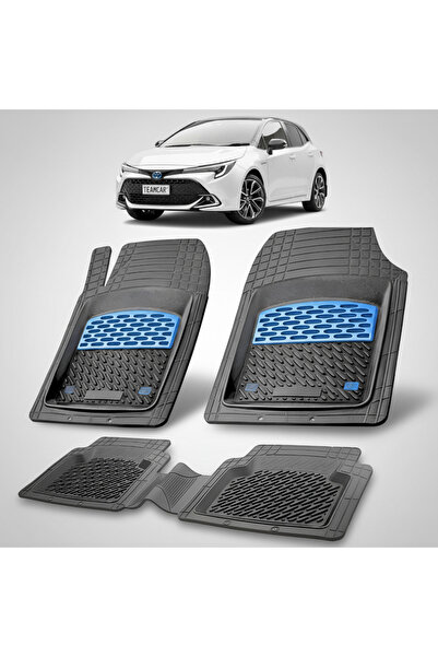 TEAMCAR Πατάκια δαπέδου Toyota Corolla E210 Hatchback Συμβατά 2022-2024 | Μπλε
