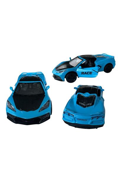 ADIRI SHOP Miniature sports car with lights and sounds, racing model, with fu...
