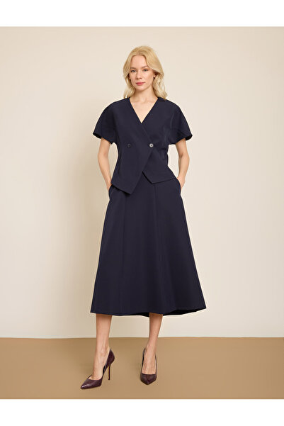 BGN workshop Asymmetric Short Sleeve Jacket