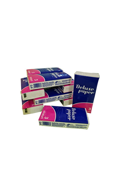 OEM Batiste nazale Deluxe Paper, 3 straturi, 10 buc/ pachet