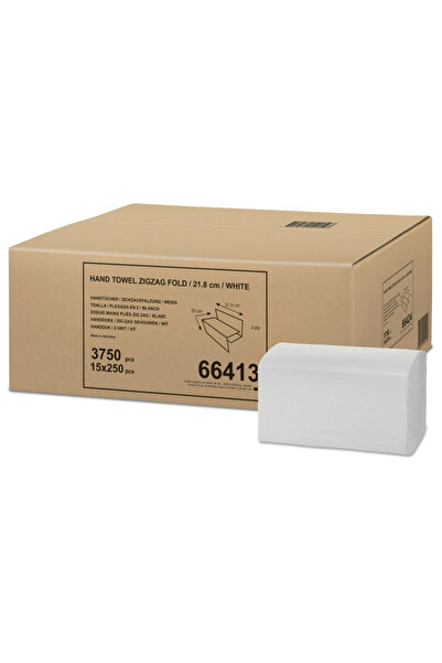 TORK Prosoape pliate hartie 66413, 250 buc/pach, 2 str