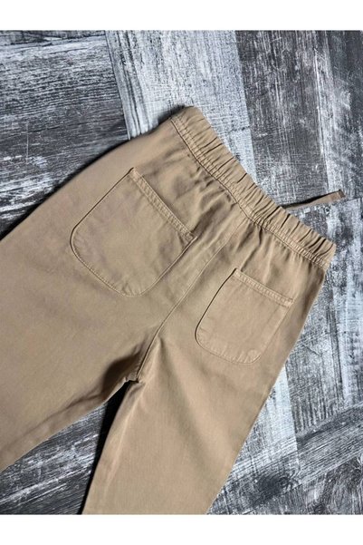 Esprix Kids Boys' Elastic Pants Cotton Woven Fabric Basic Children's Bottoms
