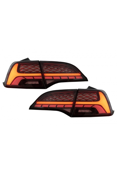 tuningset Stopuri LED compatibile cu Tesla Model 3 2017-2022 Model Y 2020-202...