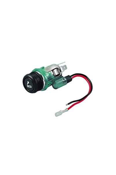 Lampa Brichetă completă iluminată în stil Euro cu lumină verde, 24V