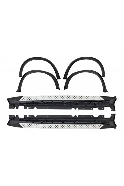 tuningset Prelungiri aripi roți cu praguri laterale compatibil cu BMW X5 E70 ...