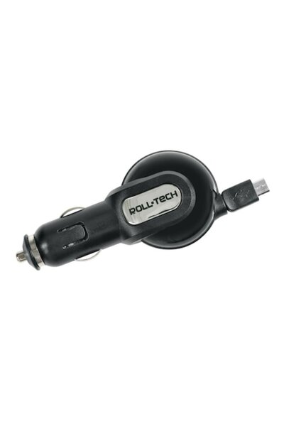 Lampa Încărcător auto micro USB Roll-Tech 500mA 12/24V